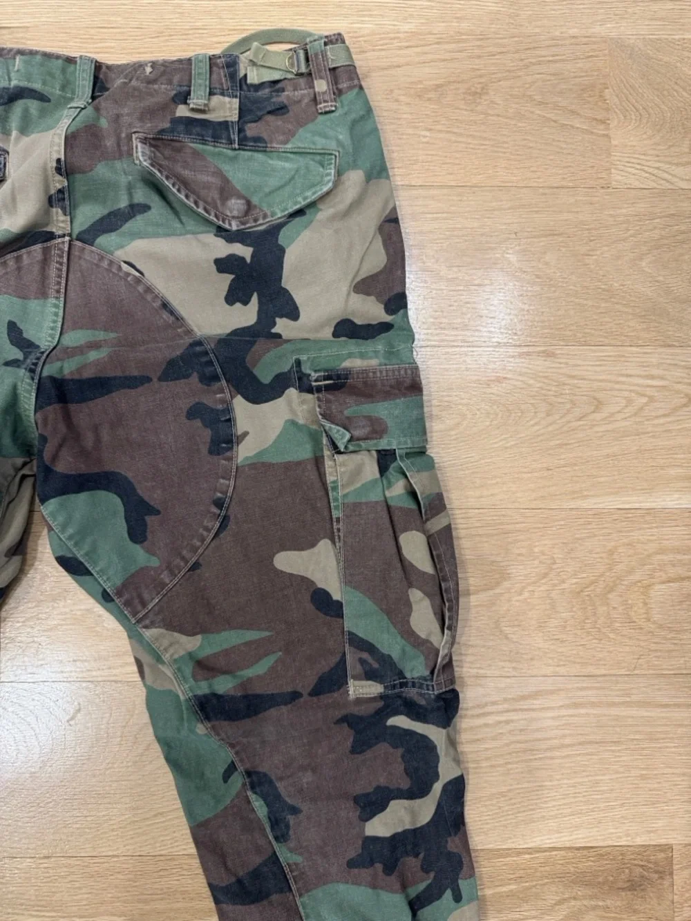 Polo by Ralph Lauren Green/Brown/Black Camo Cargo Pants - Picture 3 of 4
